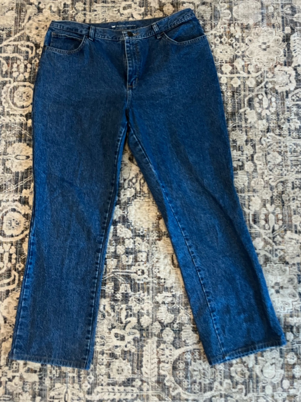 Lee Women’s Relaxed Dark Blue Jeans